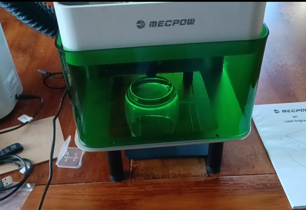 mecpow m1 gravage verre