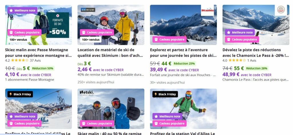 forfait ski