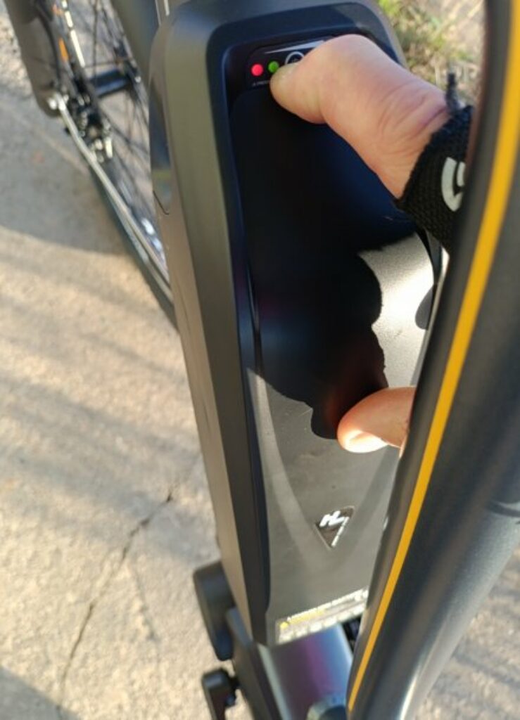 touroll ma2 batterie voyant