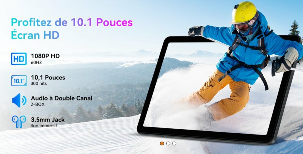 tabwee t80 ecran 10 pouces