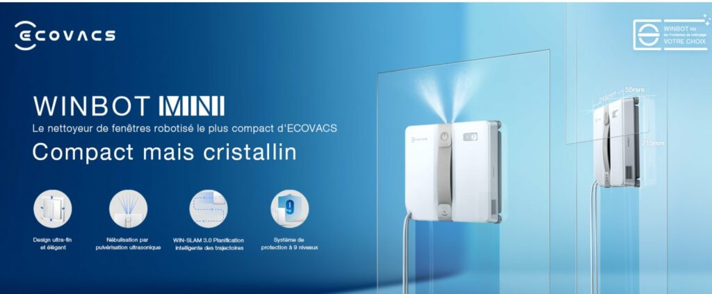 ecovacs winbot mini presentation