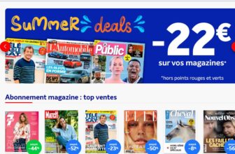 franceabonnement 22 euros