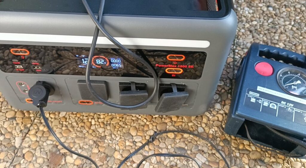 powermax 1800 se alimentation allume cigare