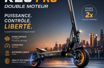 ausom k20 pro double moteur