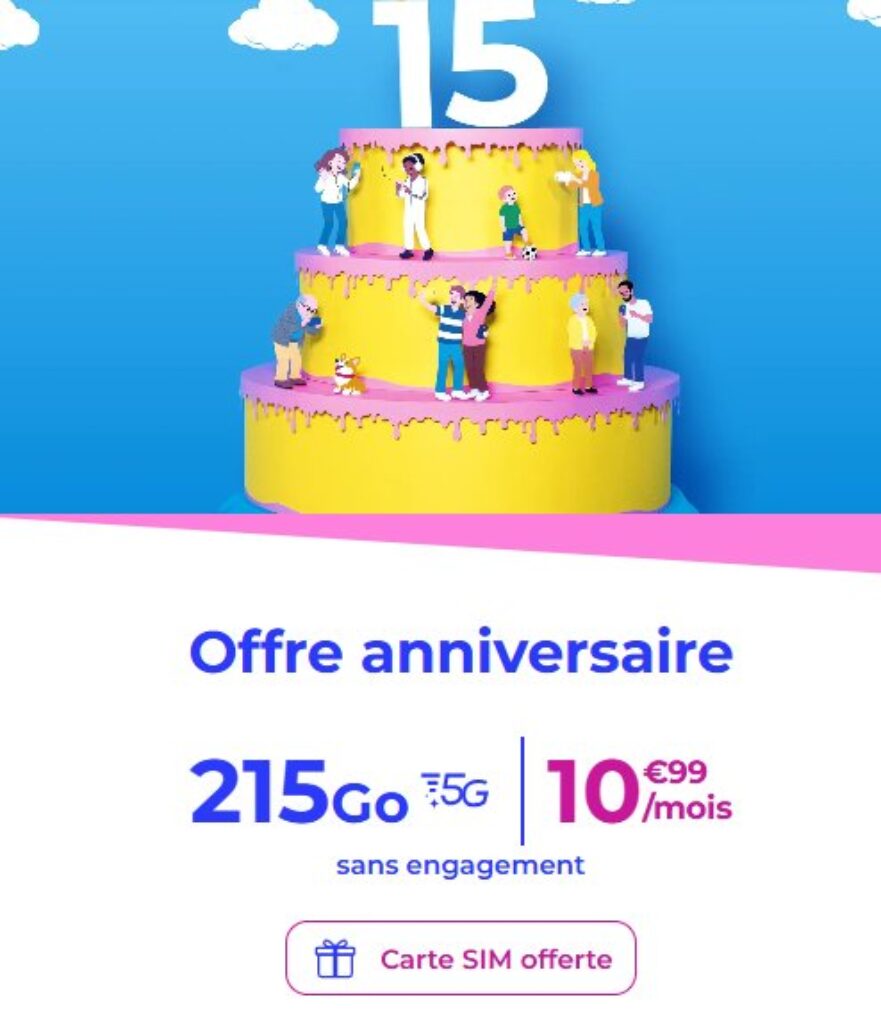 forfait 5g 215 go lapostemobile