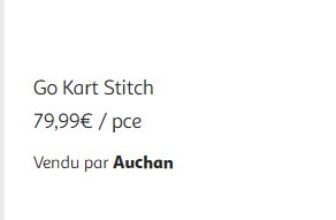go kart stich