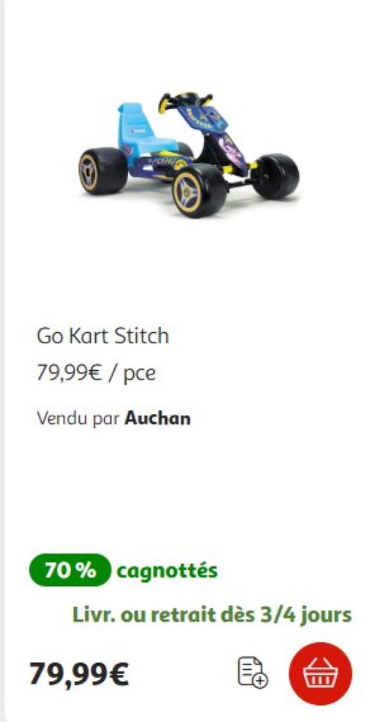 go kart stich