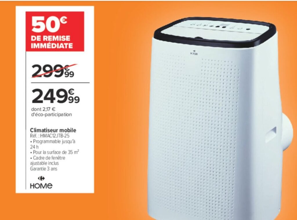 climatiseur mobile 12000 btu