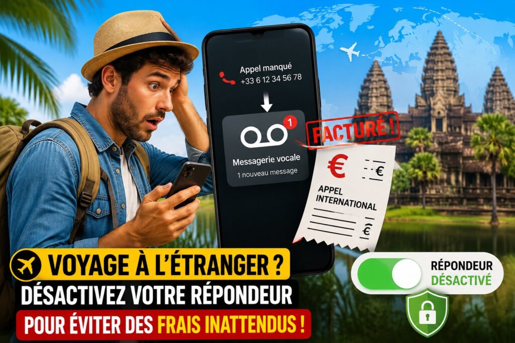 voyage etranger desactiver le repondeur