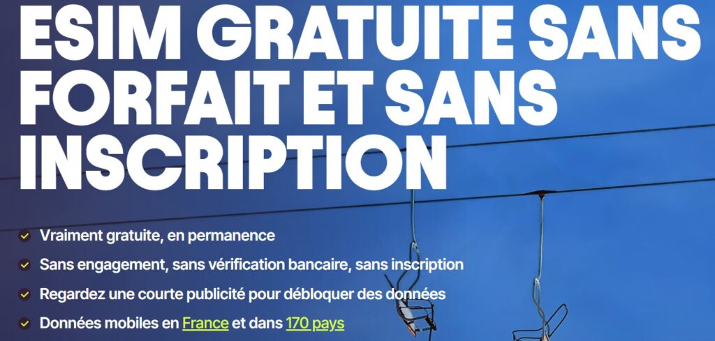 esim gratuite