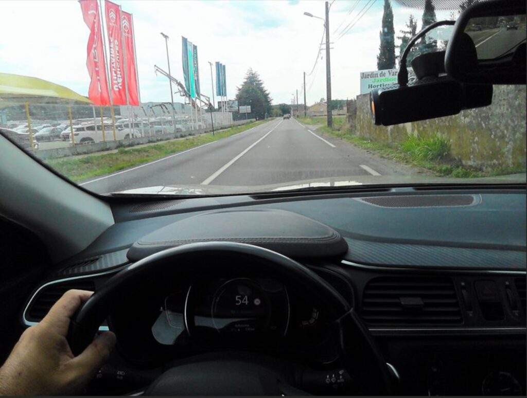 photo dans voiture