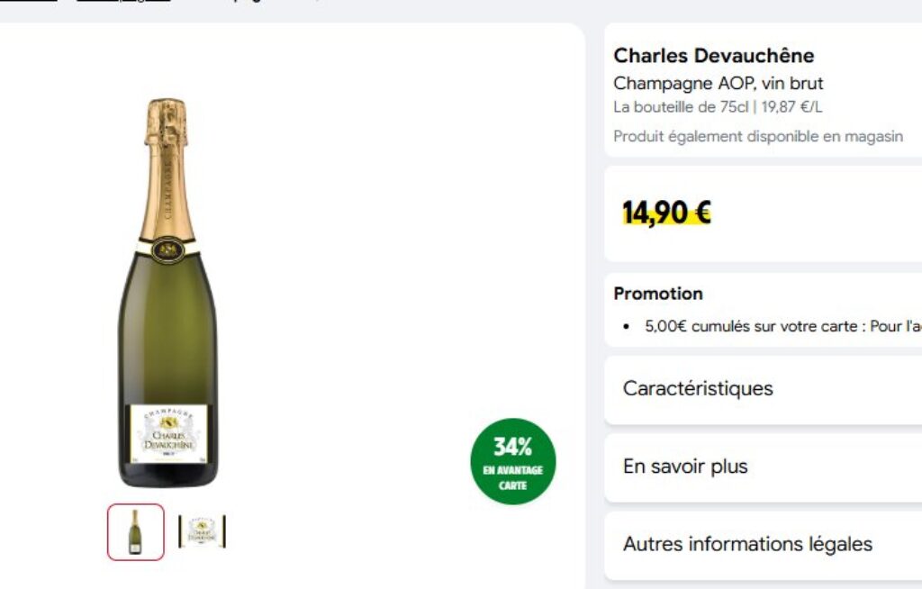 champagne devauchene