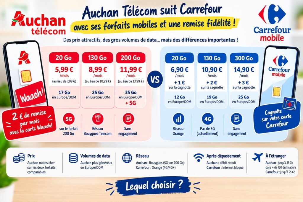 auchan telecom carrefour mobile