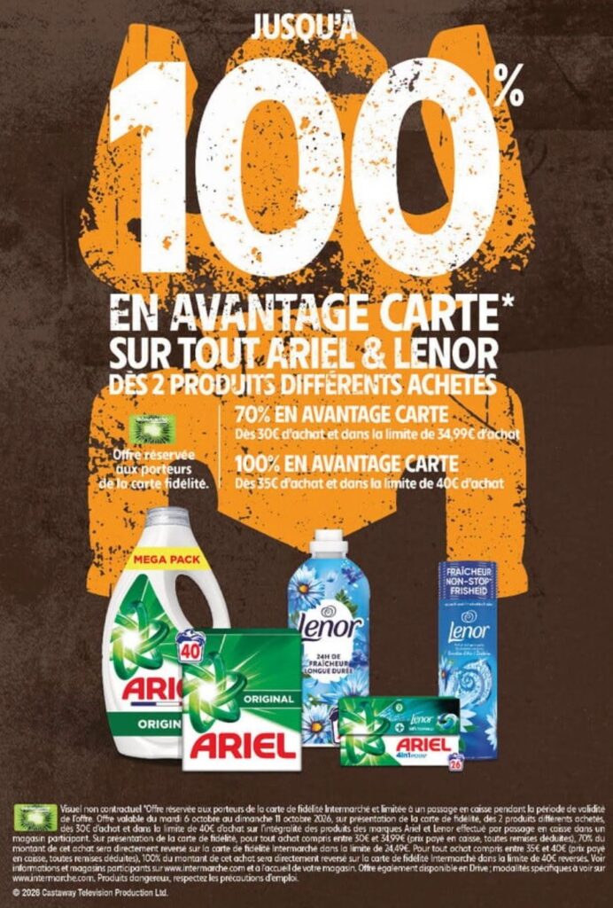 intermarche ariel lenor