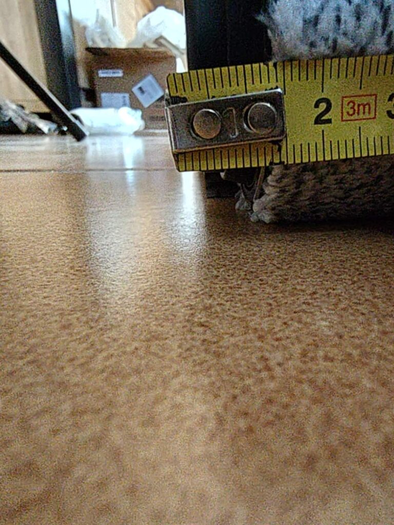 tineco ones9 largeur perdu cote droit