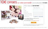 10 euros de remise sans minimum pour faire développer photos, calendriers, posters , cartes de voeux