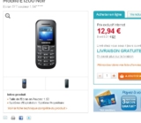 12.3 euros port inclus un téléphone portable