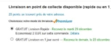 Amazon premium : 2 euros de reduction en choisissant la livraison gratuite en 4-5 jours