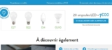 Quelle Energie : 20 ampoules led pour 1€ ( suivant condition de ressources)