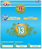 20 euros offerts pour toute nouvelle inscription avant le 17 avril ! Bonus exceptionnel valable sur tous les jeux sur Fdj.fr