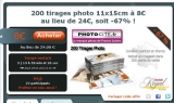 200 tirages photos pour 8 euros