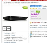 Moins de 50 euros un lecteur blu ray 3d philips