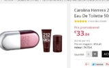 Coffret parfum hommes 212 sexy men herrera à 30 euros