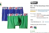 Lot de 2 boxers hommes Dim 3D Flex à 7.5 euros (voire meme 6.5 euros)