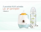 Bon plan puericulture: 3 produits Nuk pour le prix de deux