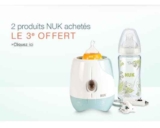 Bon plan puericulture: 3 produits Nuk pour le prix de deux
