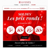 Soldes 3 suisses : le troisième article à 1 euro