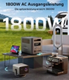 Bon plan station d&rsquo;énergie AFERIY Nomad1800 Pro pas chère à 361€