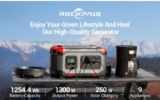 Station d&rsquo;énergie ROCKPALS RP 1300 – 1300 watts pas chere à 599€