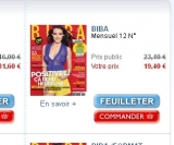 Abonnement d’un an au magazine BIBA pour seulement 4.4 euros .. toujours dispo