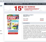 Bon plan abonnement magazine Reponse à tout : 21€ pour un an au lieu de 46 au numéro