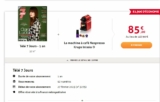 Bon plan abonnement Tele7jours 1 an + machine Nespresso Inissia pour 85€ !!