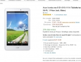 Bon plan tablette acer 8 pouces, quad core , 32go à moins de 100 euros .. le 15 juin