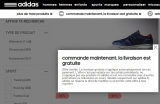 Adidas shop : livraison gratuite et produits soldés