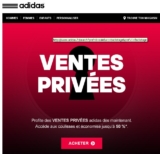 Adidas et Reebok : vente privée sur les sites officiels