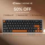 Clavier Akko MOD68 HE avec 50% de réduction : 44.99€