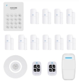 Alarme Sans fil AGSHOME  pour maison pas chere à 59€ ( 11 capteurs )