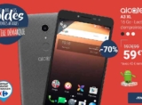 Bon plan smartphone Alcatel A3 XL qui revient à moins de 60€ (6 pouces ,2go ,16go)