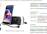 Bon plan smartphone : Alcatel IDOL 4 + casque realite virtuelle qui revient à 169€