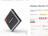 34€ la box android H96 Mini 2go – 16go ( avec bluetooth)