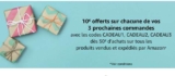 Amazon : 10€ de réduction pour 50 d&rsquo;achats pour  3 commandes  – certains comptes