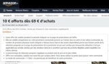 Amazon : 10€ de réduction pour 69€ d&rsquo;achats sur une sélection mode ( geox , New Balance jack jones ..)