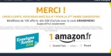 Amazon : 10€ de réduction pour 50 d’achats le 4 novembre