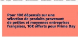 Amazon : 10€ offerts pour 10€ achetés sur des produits de Pme Françaises …