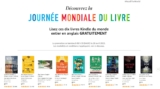 Amazon : 10 livres anglais gratuits au format kindle  – journée mondiale du livre