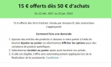 Amazon : bon plan jouets : 15€ de réduction pour 50 d’achats